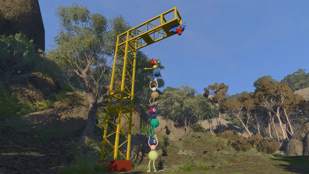 BIG WALK gameplay scene